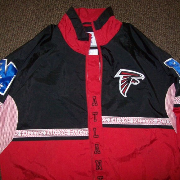 ATLANTA FALCONS Starter Safari High Detail Nylon Jacket - Picture 10 of 13